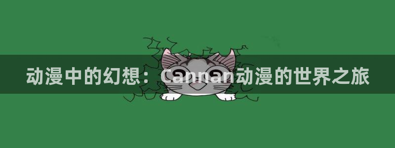 风车动漫(p)_在线观看日本动漫：动漫中的幻想：Cannan动漫的世界之旅