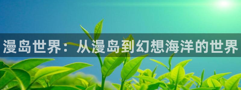 风车动漫专注动漫：漫岛世界：从漫岛到幻想海洋的世界